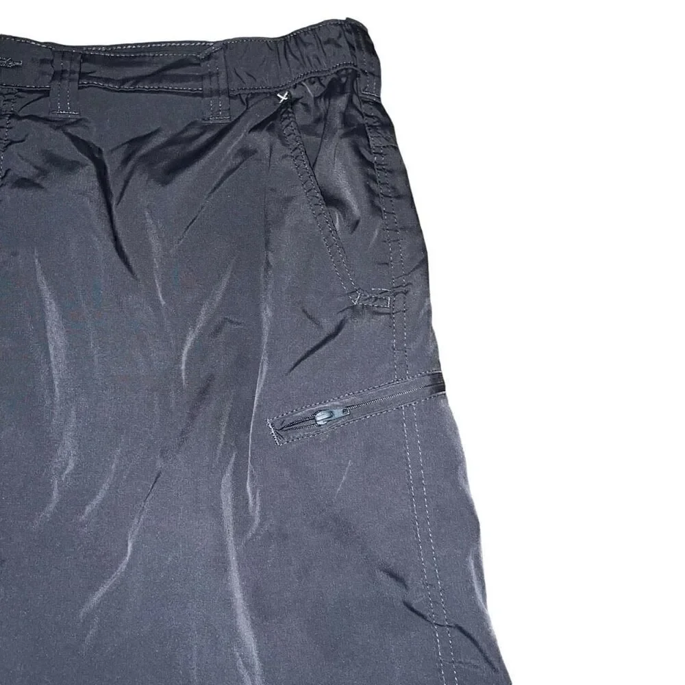 WRANGLER OUTDOOR Men’s Elastic Waist Grey Shorts Size 44